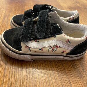 Vans Old Skool Toddler Velcro 8C